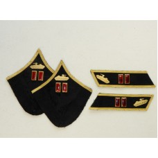 МАЙОР АБТВ и Артиллерия, петлицы и нарукавные знаки обр. 1935/40 г..